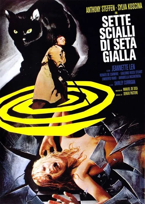 Sette Scialli di Seta Gialla