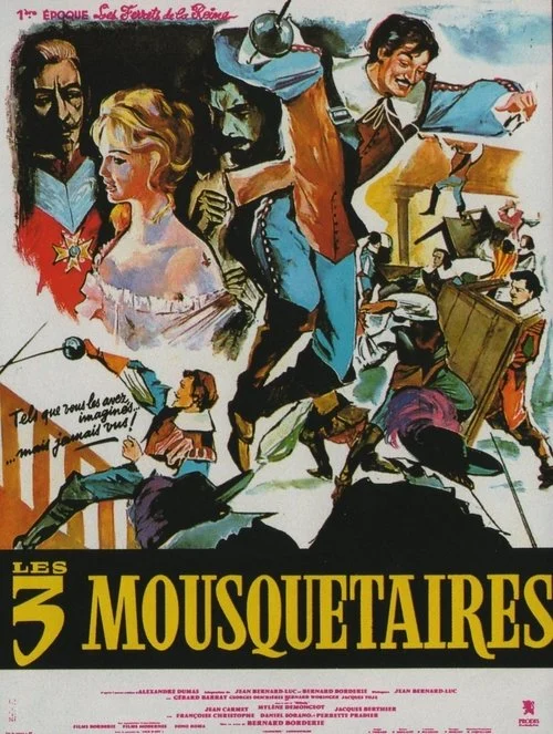 Les Trois Mousquetaires, 1ère époque : Les Ferrets de la Reine