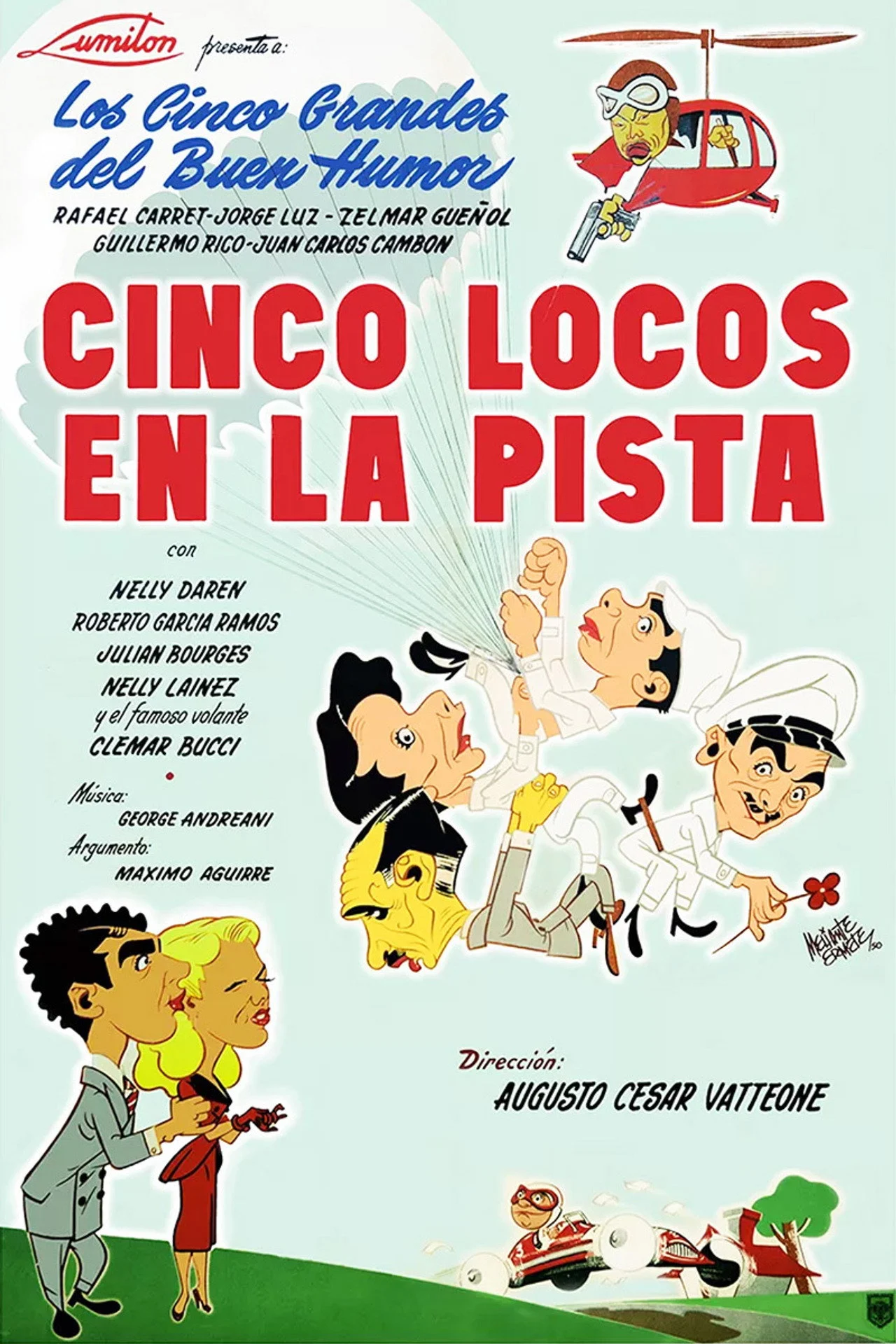 Cinco Locos en la Pista