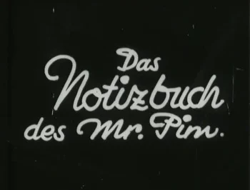 Das Notizbuch des Mr. Pim