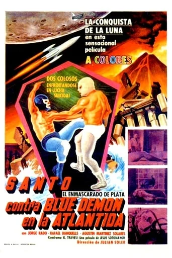 Santo Contra Blue Demon en la Atlántida