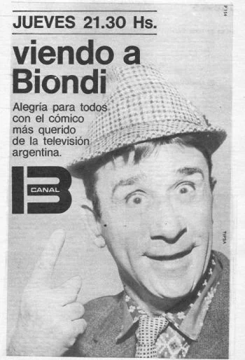 Viendo a Biondi