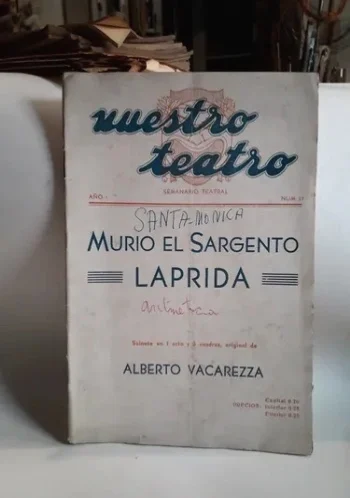 Murió el Sargento Laprida